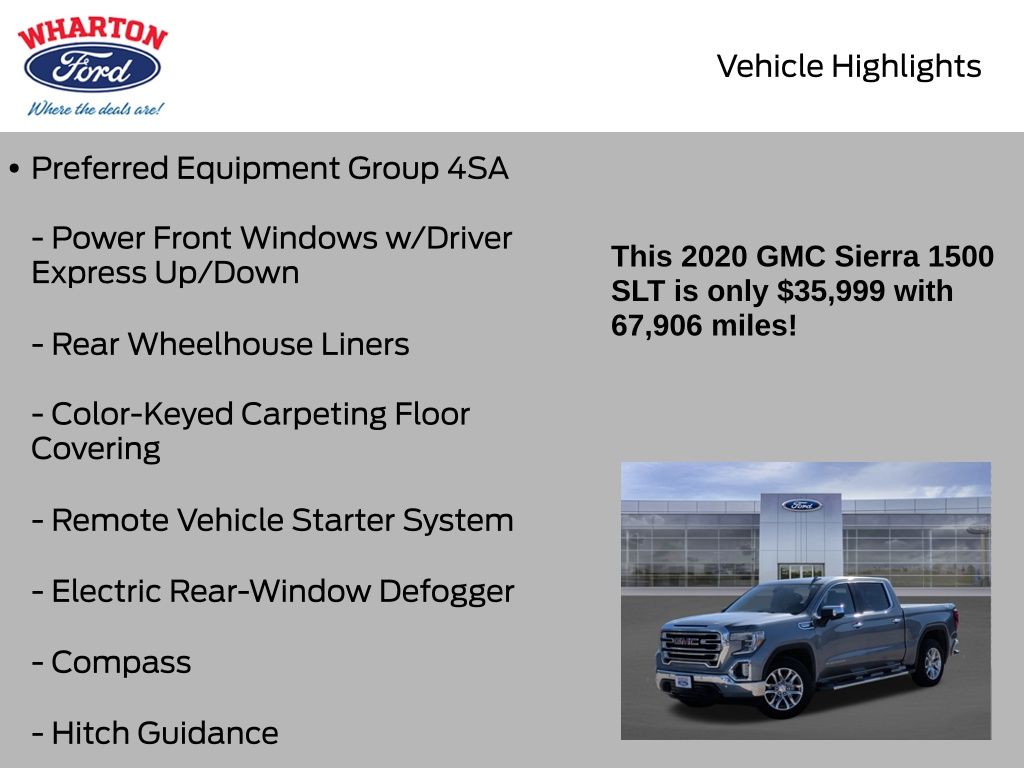 2020 GMC Sierra 1500 SLT - 10