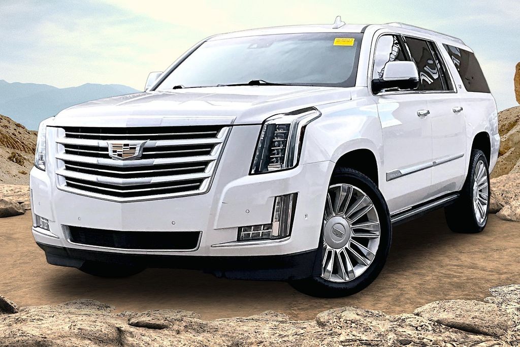 Crystal White 2019 Cadillac Escalade ESV SUV / Crossover Four-Wheel Drive