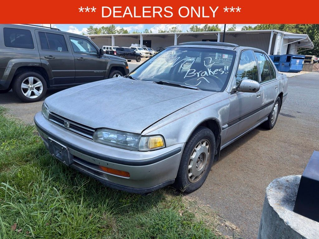 1992 Honda Accord Sedan Front-Wheel Drive 5-Speed Manual
