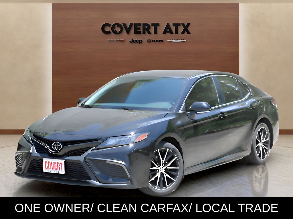 Midnight Black Metallic 2024 Toyota Camry Sedan Front-Wheel Drive 8-Speed Automatic