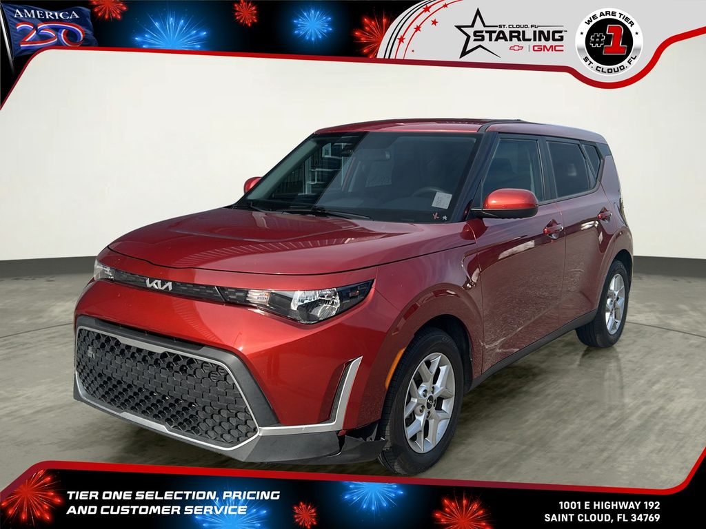 Mars Orange 2023 Kia Soul SUV / Crossover Front-Wheel Drive Continuously Variable Transmission