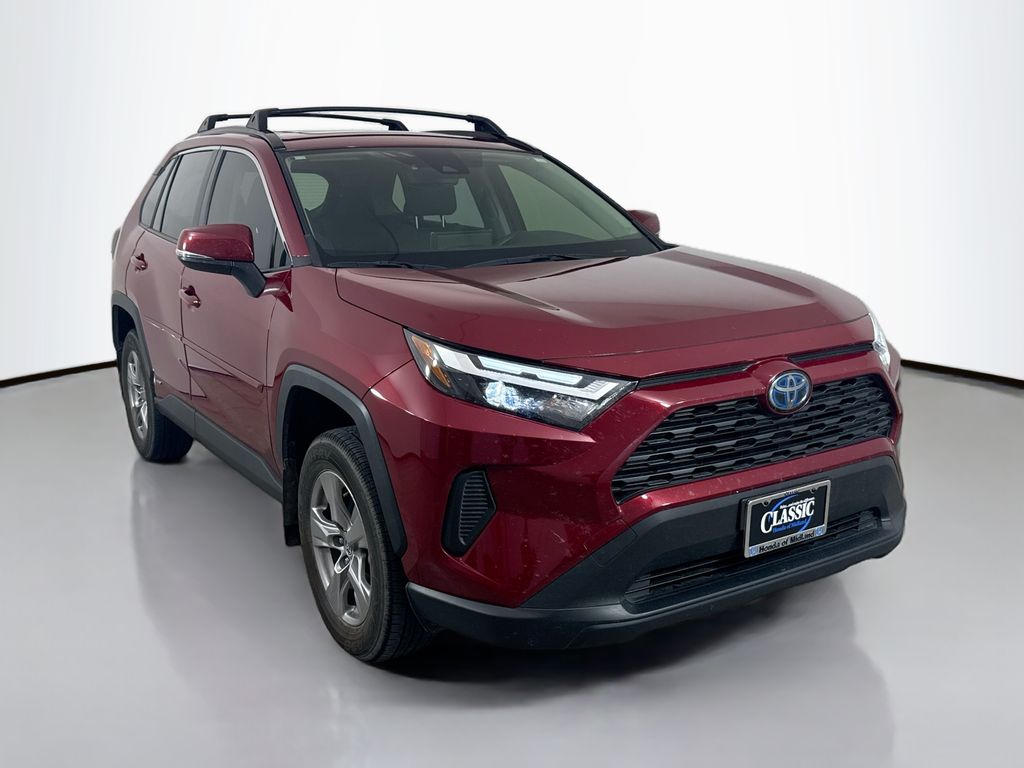 Pearl 2024 Toyota RAV4 Hybrid XLE AWD SUV / Crossover All-Wheel Drive Continuously Variable Transmission