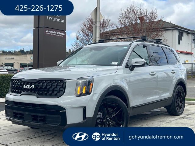 Wolf Gray 2024 Kia Telluride EX X-Line AWD SUV / Crossover All-Wheel Drive 8-Speed Automatic