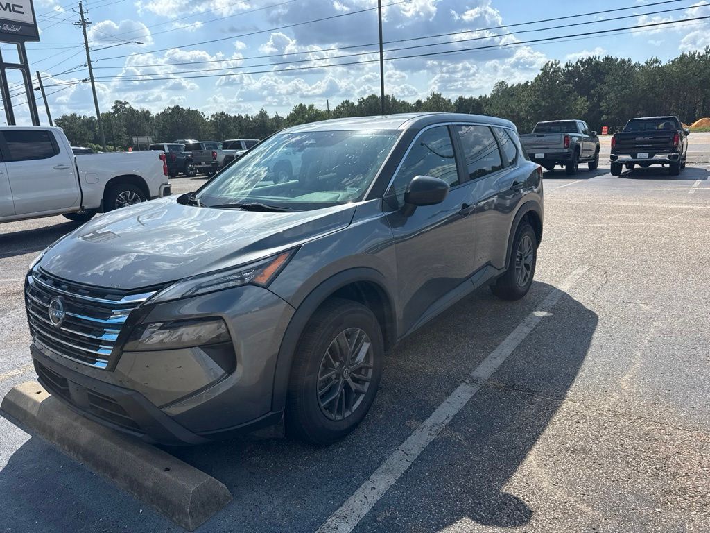 Gray (Gun Metallic) 2024 Nissan Rogue SUV / Crossover Front-Wheel Drive Continuously Variable Transmission