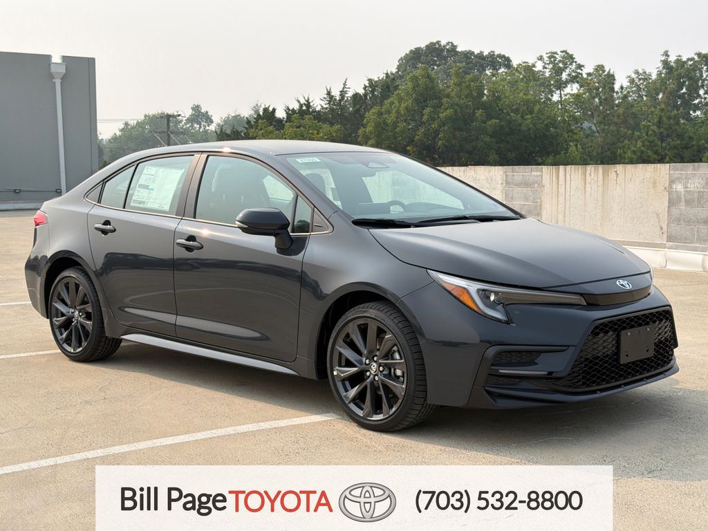 Underground 2026 Toyota Corolla Sedan Front-Wheel Drive Continuously Variable Transmission
