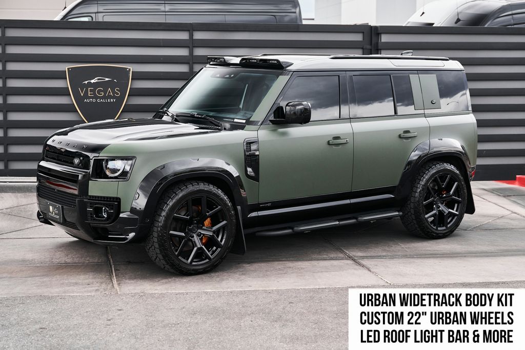 Hakuba Silver Metallic 2023 Land Rover Defender 110 X AWD SUV / Crossover All-Wheel Drive 8-Speed Automatic