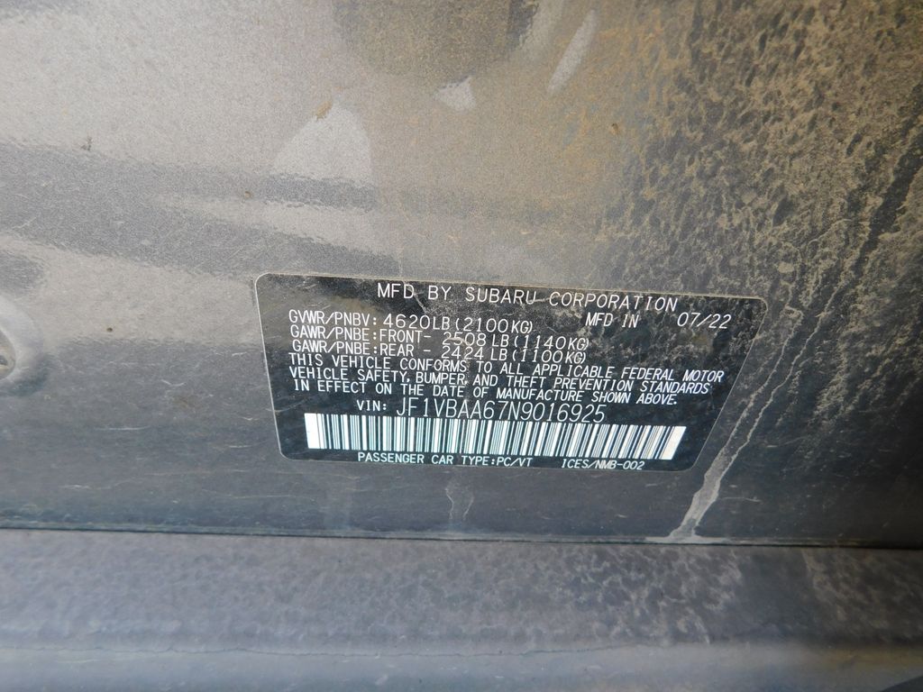 Thumbnail: 2022 Subaru WRX - 8