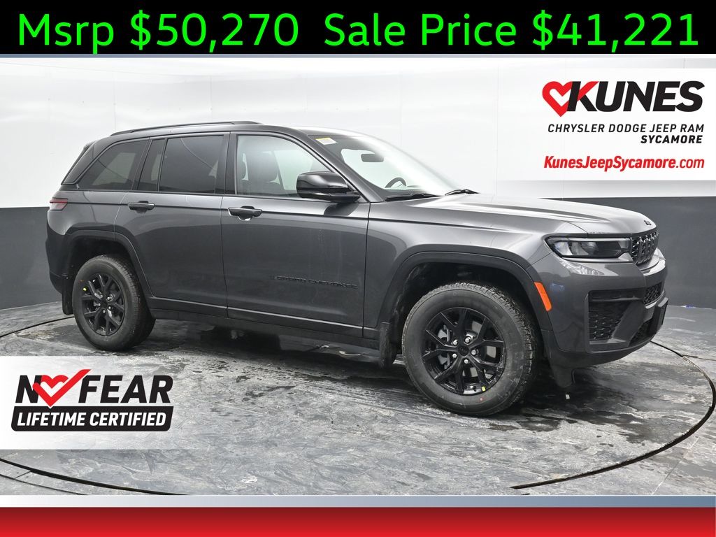 Baltic Gray Metallic Clearcoat 2026 Jeep Grand Cherokee SUV / Crossover Four-Wheel Drive 8-Speed Automatic