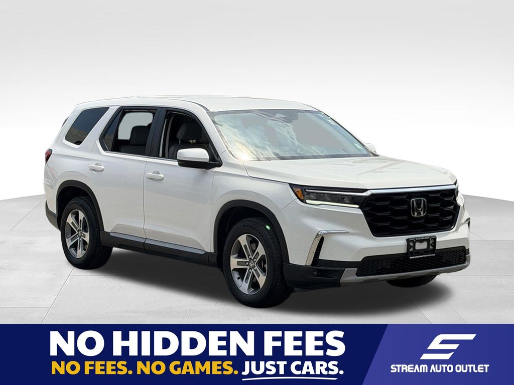 Platinum White Pearl 2025 Honda Pilot SUV / Crossover All-Wheel Drive Automatic
