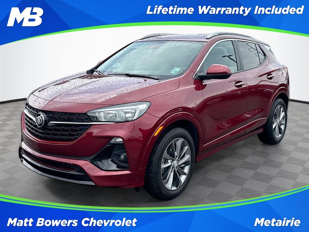 Cinnabar Metallic 2023 Buick Encore GX SUV / Crossover Front-Wheel Drive Continuously Variable Transmission