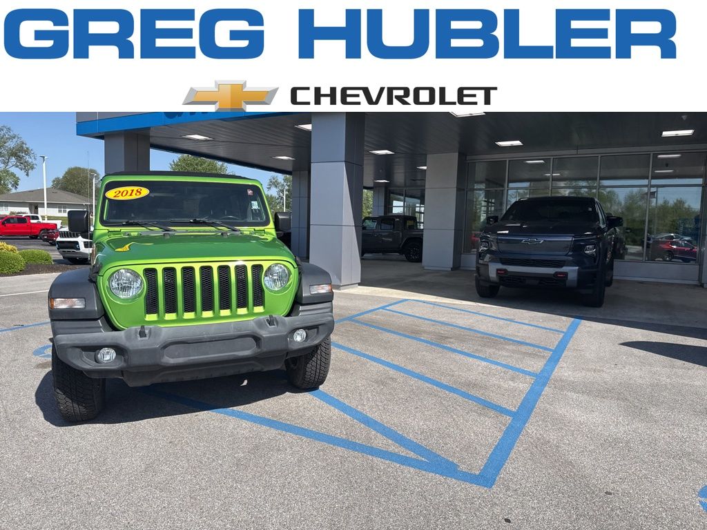 Mojito! Clearcoat 2018 Jeep Wrangler Unlimited Sport S 4WD SUV / Crossover Four-Wheel Drive 8-Speed Automatic