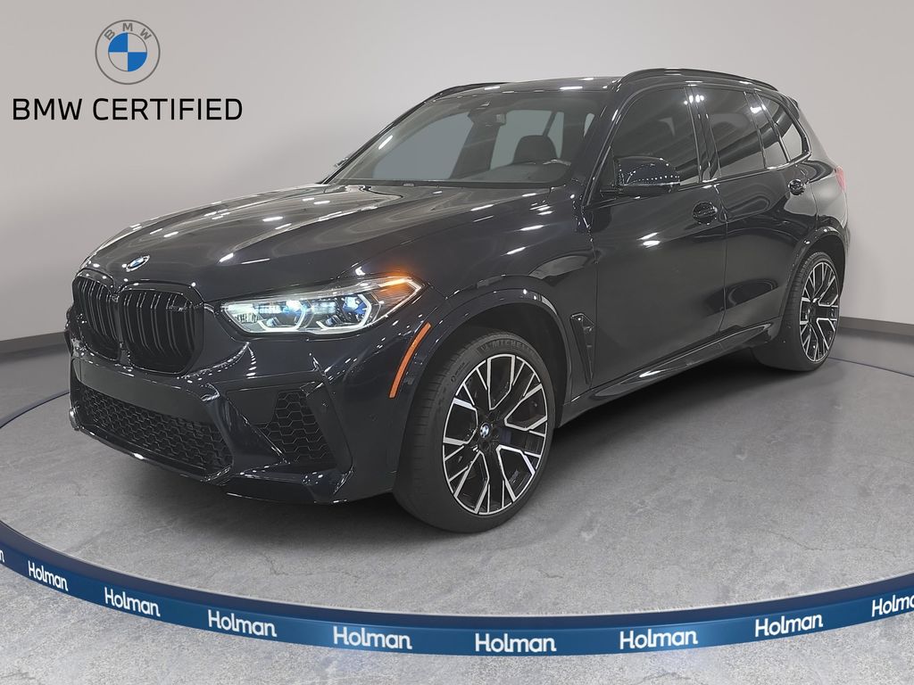 Carbon Black Metallic 2022 BMW X5 M SUV / Crossover All-Wheel Drive 8-Speed Automatic
