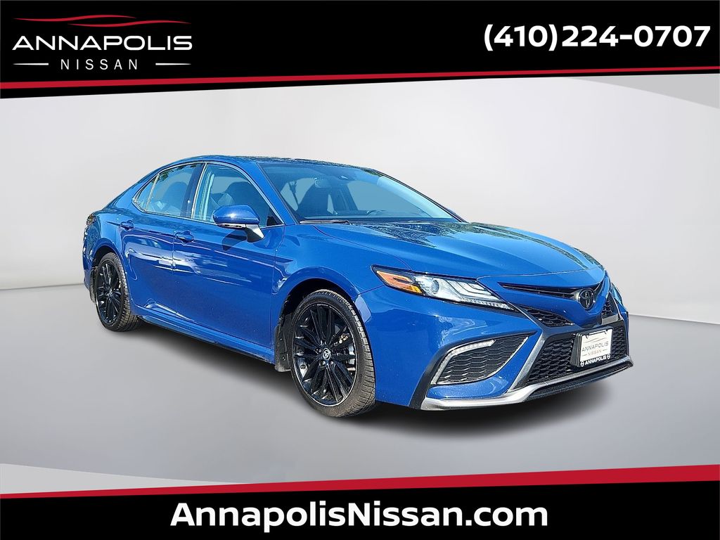 Reservoir Blue 2024 Toyota Camry Sedan Front-Wheel Drive 8-Speed Automatic