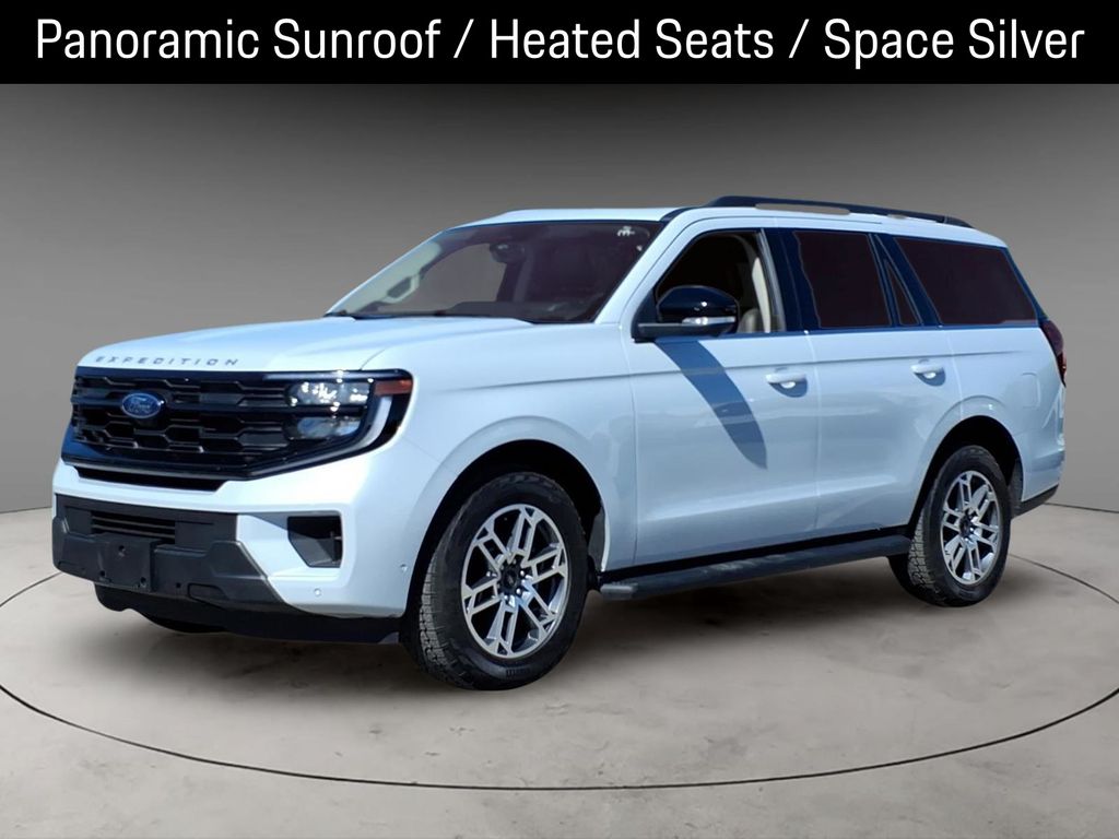 Space Silver Metallic 2025 Ford Expedition SUV / Crossover Four-Wheel Drive Automatic
