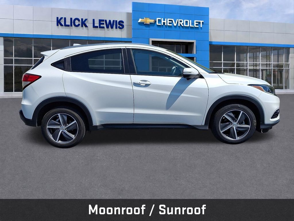 2022 Honda HR-V EX White at Honda North