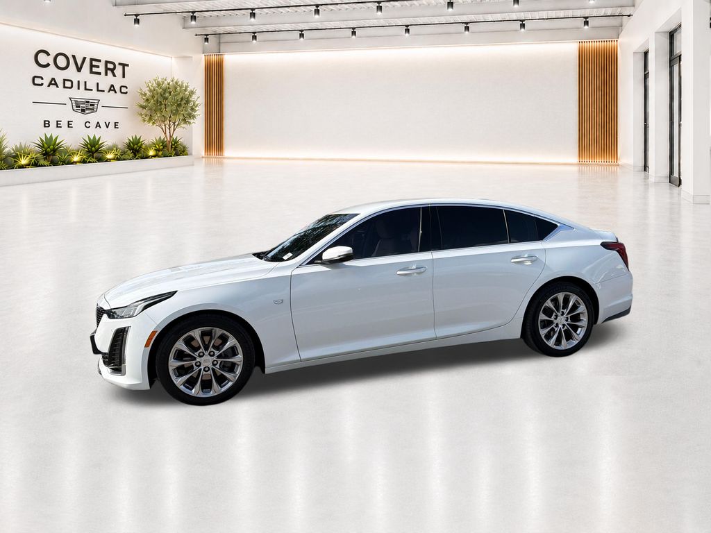 Used 2022 White Cadillac Premium Luxury image 5