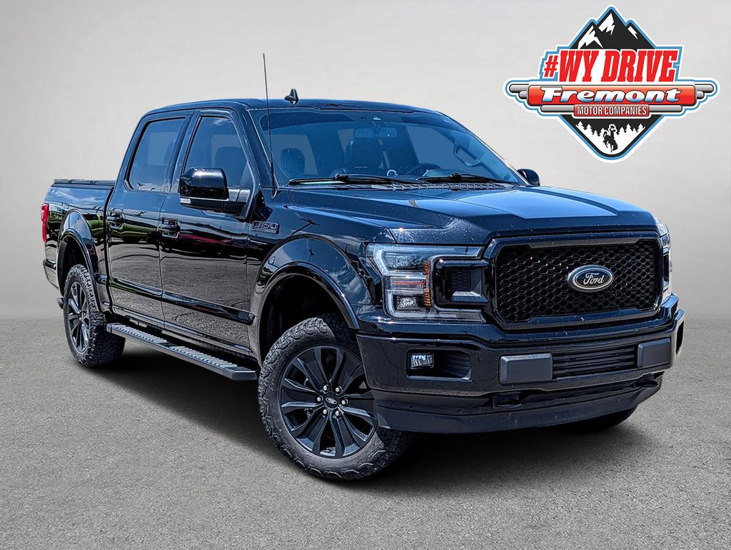 Black Metallic 2020 Ford F-150 Pickup Truck Four-Wheel Drive Automatic