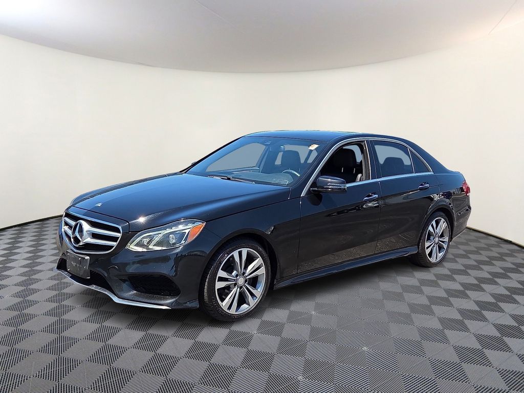 Black 2016 Mercedes-Benz E-Class E 350 4MATIC Sedan All-Wheel Drive 7-Speed Automatic