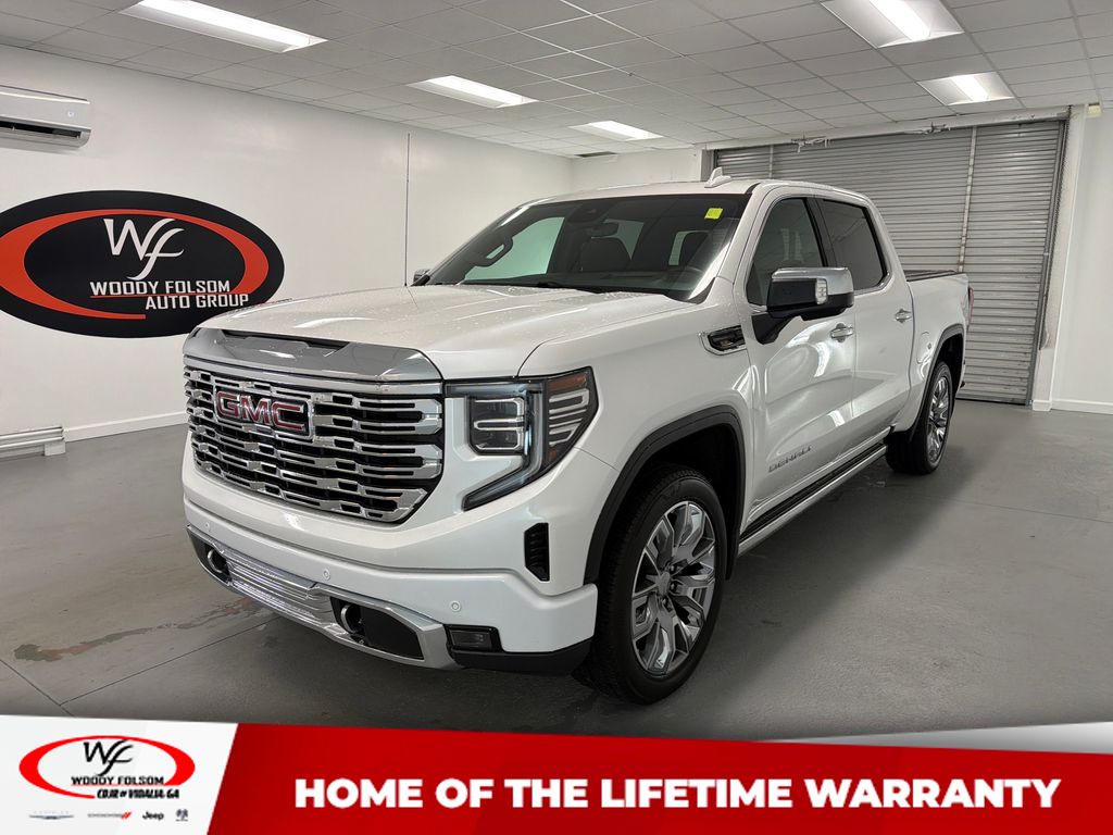 White Frost 2024 GMC Sierra 1500 Pickup Truck Four-Wheel Drive Automatic