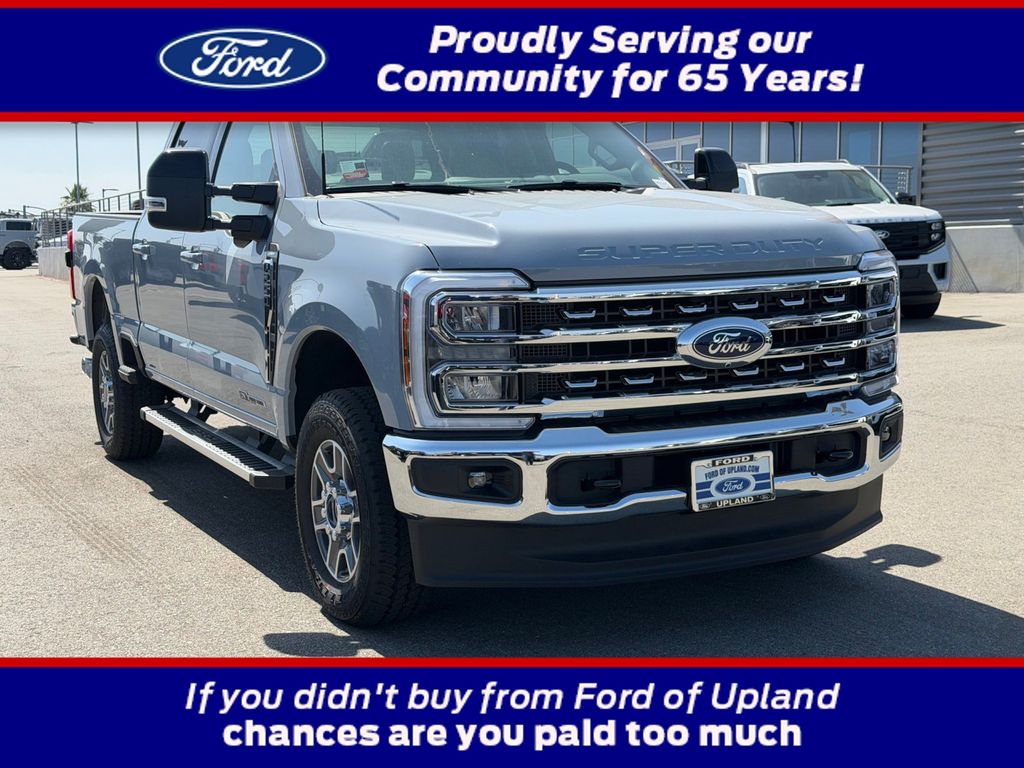 Gray Metallic 2026 Ford F-250 Super Duty Pickup Truck Four-Wheel Drive Automatic