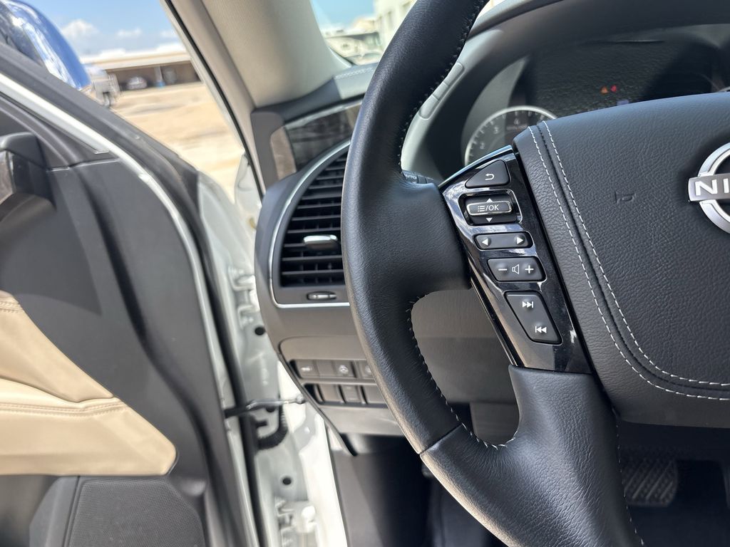 2023 Nissan Armada Platinum White at Central Houston Nissan