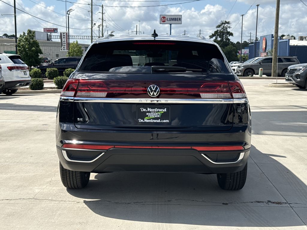 2026 Volkswagen Atlas Cross Sport 2.0T SE Black at DeMontrond Auto Country
