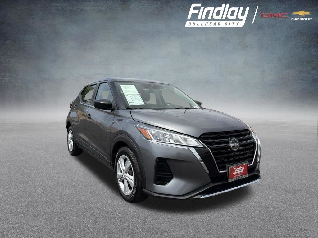 Gray (Gun Metallic) 2024 Nissan Kicks SUV / Crossover Front-Wheel Drive Continuously Variable Transmission