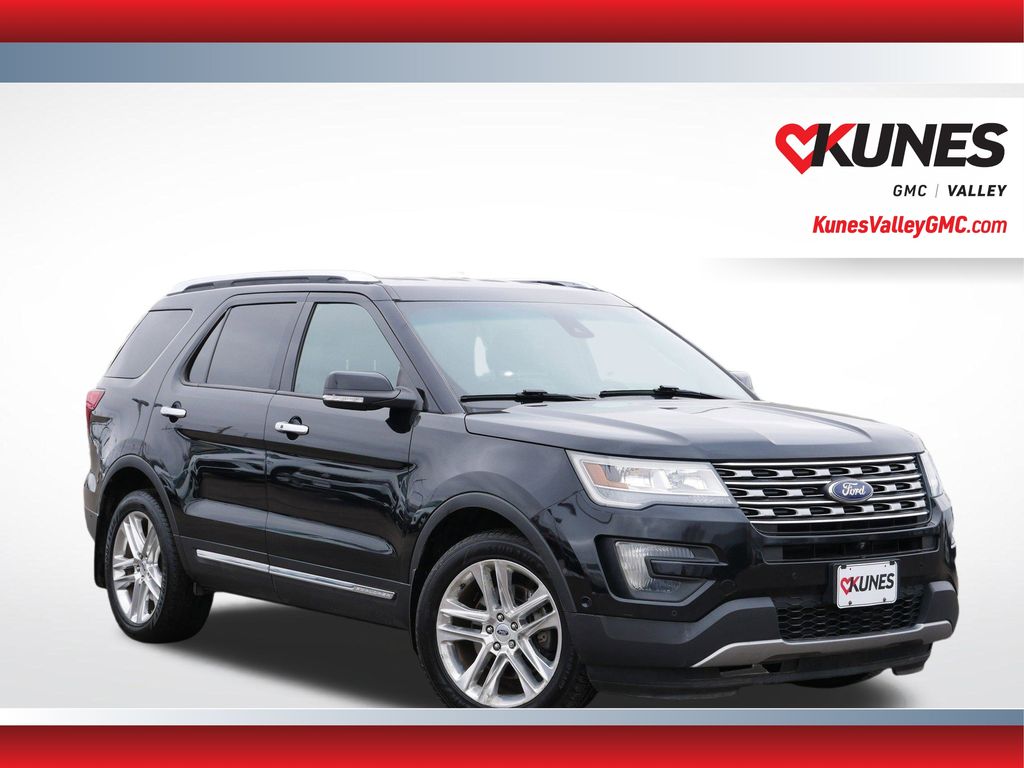 Shadow Black 2016 Ford Explorer Limited 4WD SUV / Crossover All-Wheel Drive 6-Speed Automatic