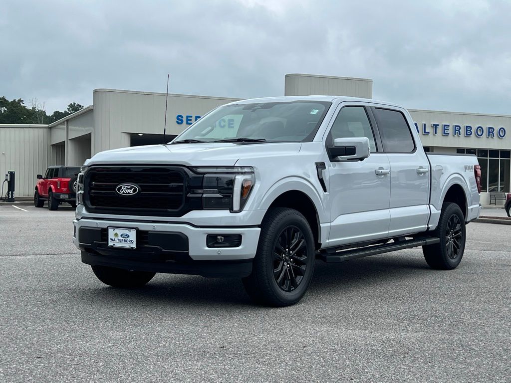 2025 Ford F-150 Lariat White at Davis Toyota of Orangeburg