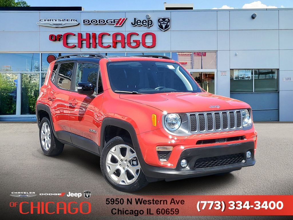 Colorado Red Clearcoat 2023 Jeep Renegade Limited 4WD SUV / Crossover Four-Wheel Drive 9-Speed Automatic