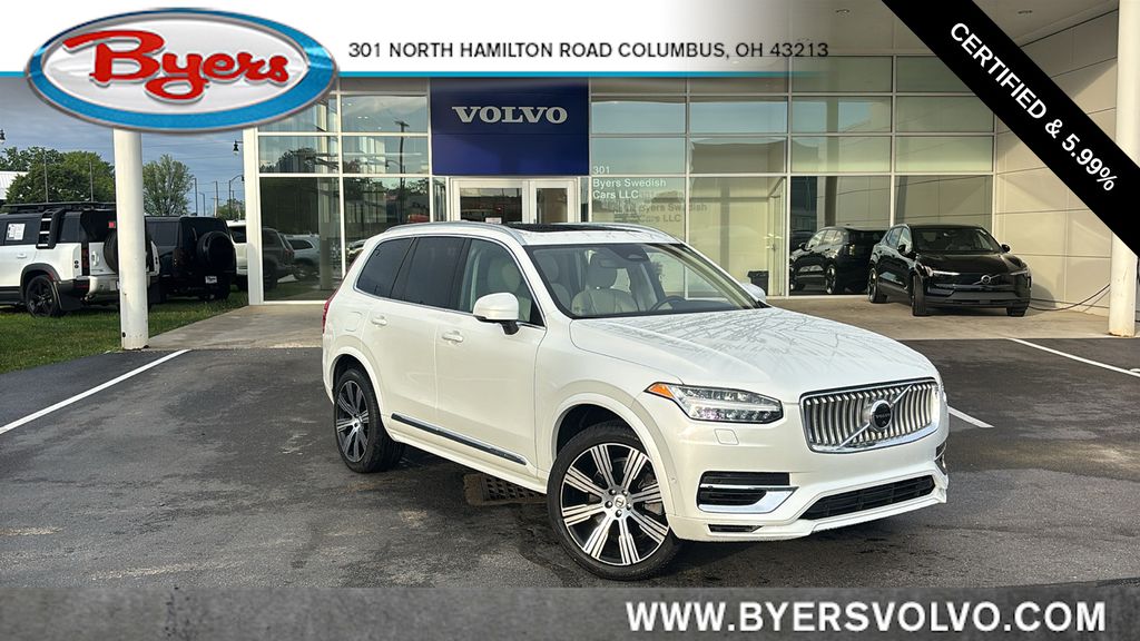 Crystal White 2023 Volvo XC90 SUV / Crossover All-Wheel Drive Automatic