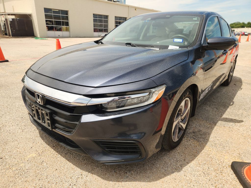Platinum White 2020 Honda Insight EX Sedan FWD Sedan Front-Wheel Drive Continuously Variable Transmission