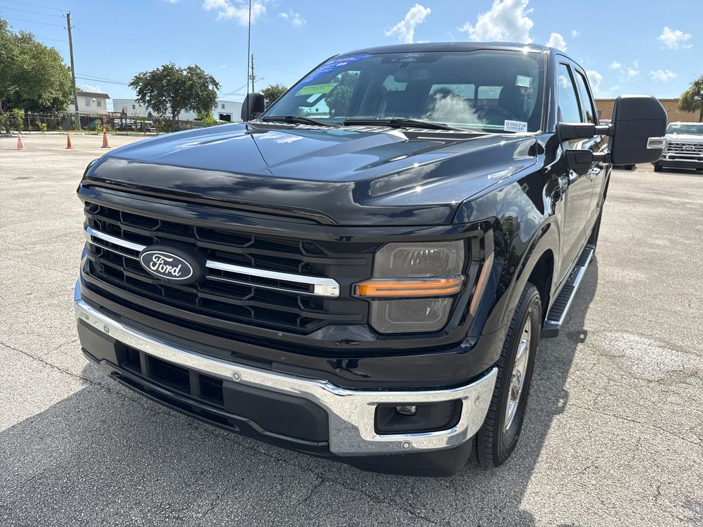 2025 Black Metallic Ford F-150 XLT RWD Truck