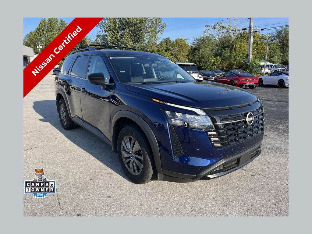 Deep Ocean Blue 2026 Nissan Pathfinder SUV / Crossover All-Wheel Drive 9-Speed Automatic