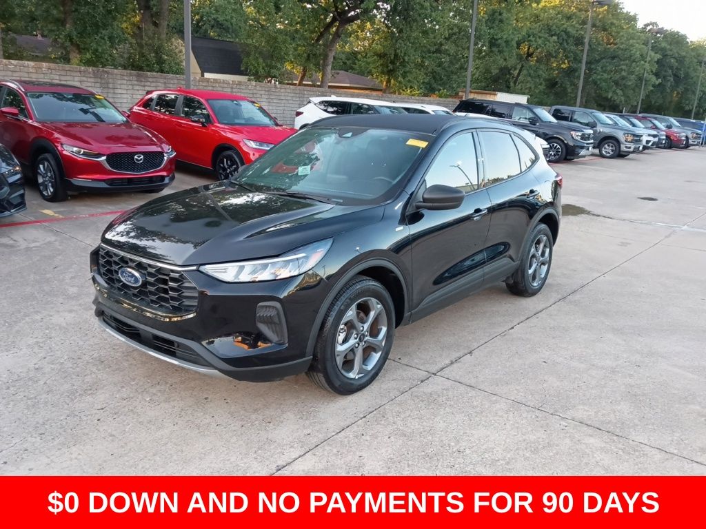 Black Metallic 2025 Ford Escape ST-Line AWD SUV / Crossover All-Wheel Drive 8-Speed Automatic