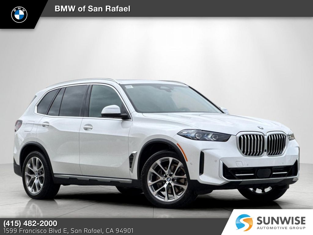 White Metallic 2026 BMW X5 SUV / Crossover All-Wheel Drive 8-Speed Automatic