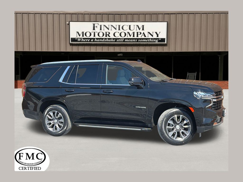 Black 2021 Chevrolet Tahoe LT RWD SUV / Crossover 4X2