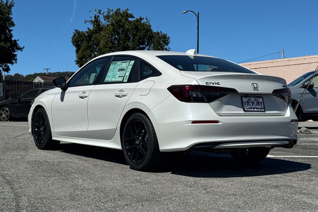 New 2026 Platinum White Pearl Honda Sport image 6