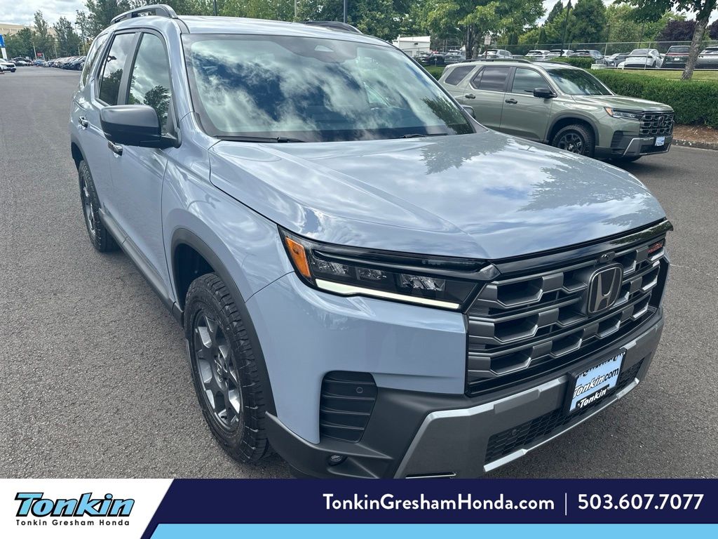 Sonic Gray Pearl 2026 Honda Pilot SUV / Crossover All-Wheel Drive Automatic