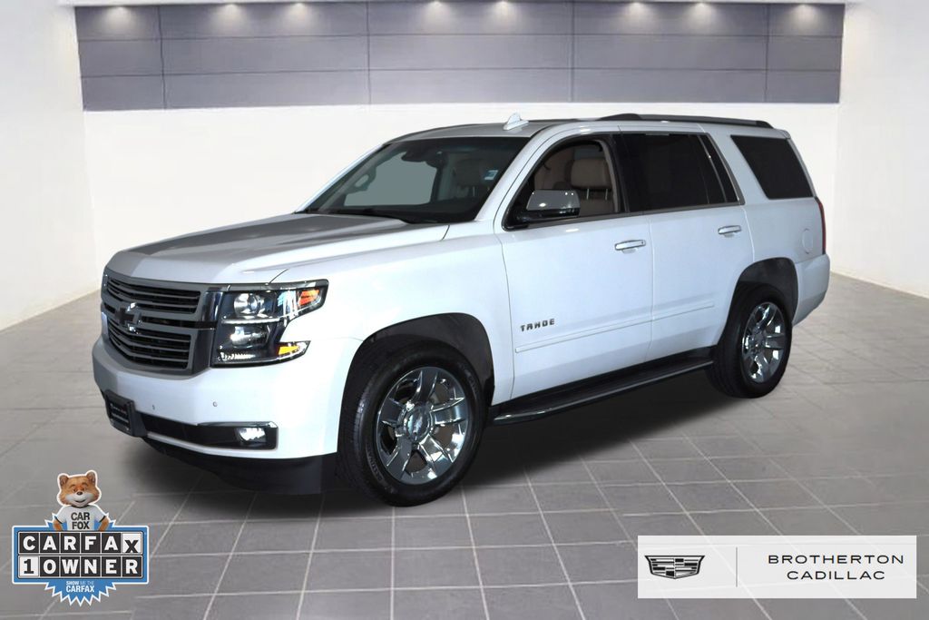 White (Iridescent Pearl Tricoat) 2017 Chevrolet Tahoe SUV / Crossover Four-Wheel Drive 6-Speed Automatic Overdrive