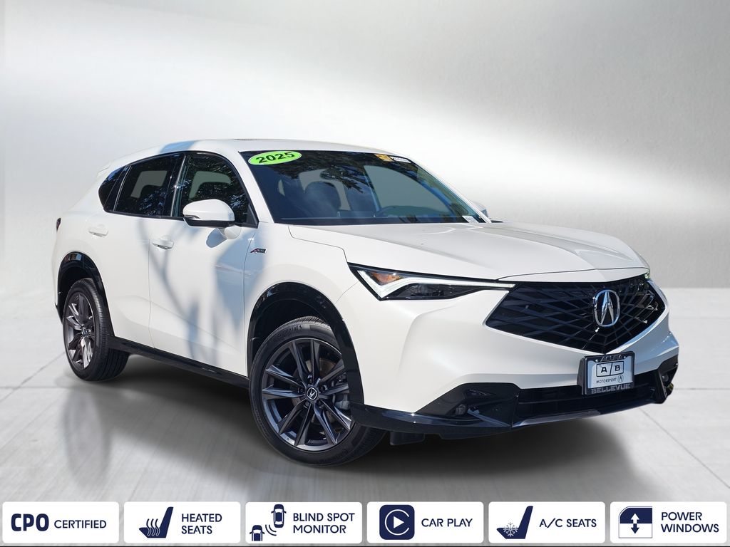 White 2025 Acura ADX SUV / Crossover Front-Wheel Drive Continuously Variable Transmission
