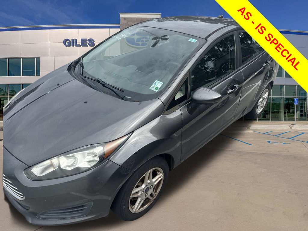 Gray (Magnetic Metallic) 2018 Ford Fiesta Sedan Front-Wheel Drive 6-Speed Automatic