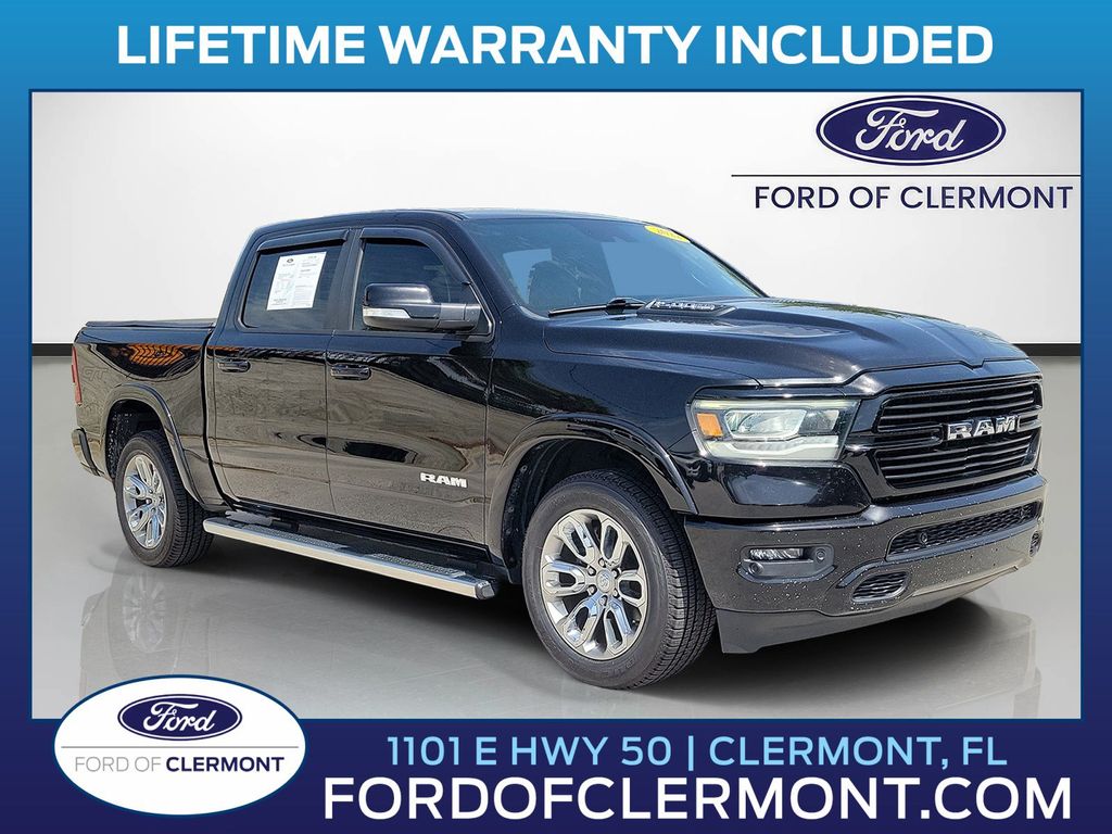 Diamond Black Crystal Pearlcoat 2022 RAM 1500 Pickup Truck 4X2 8-Speed Automatic