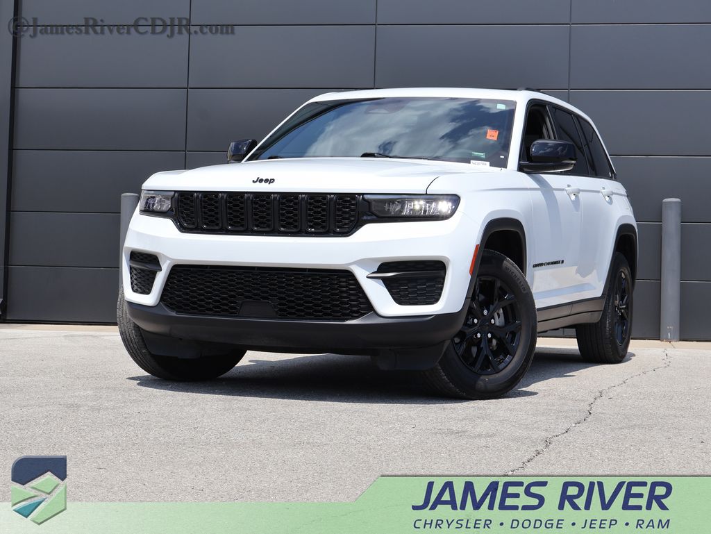 Bright White Clearcoat 2024 Jeep Grand Cherokee SUV / Crossover Four-Wheel Drive 8-Speed Automatic