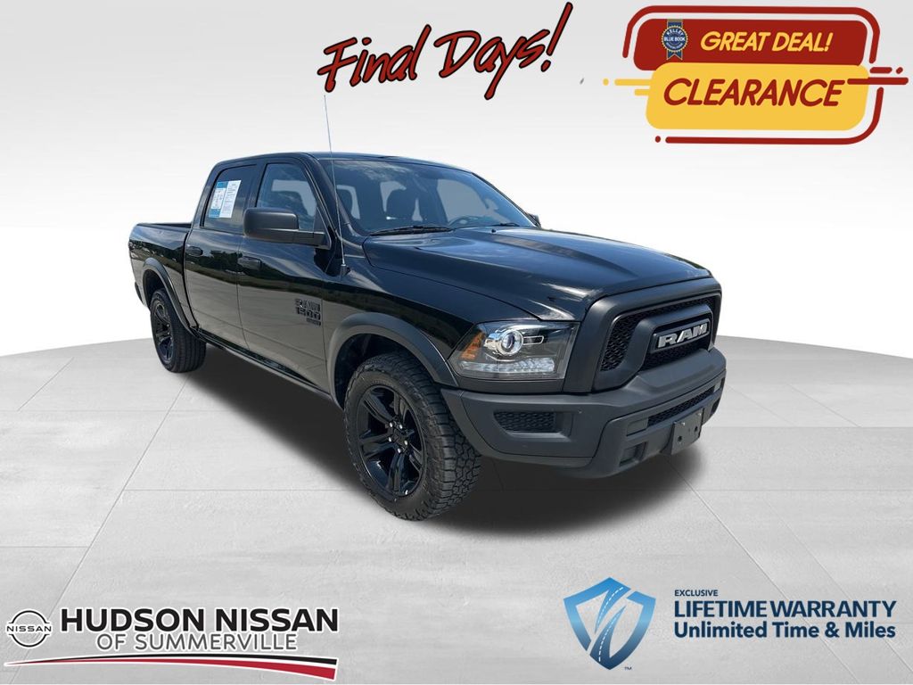 2024 Diamond Black Crystal Pearlcoat Ram 1500 Classic Warlock Truck
