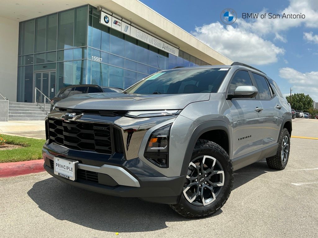 Sterling Gray Metallic 2025 Chevrolet Equinox SUV / Crossover Front-Wheel Drive Continuously Variable Transmission