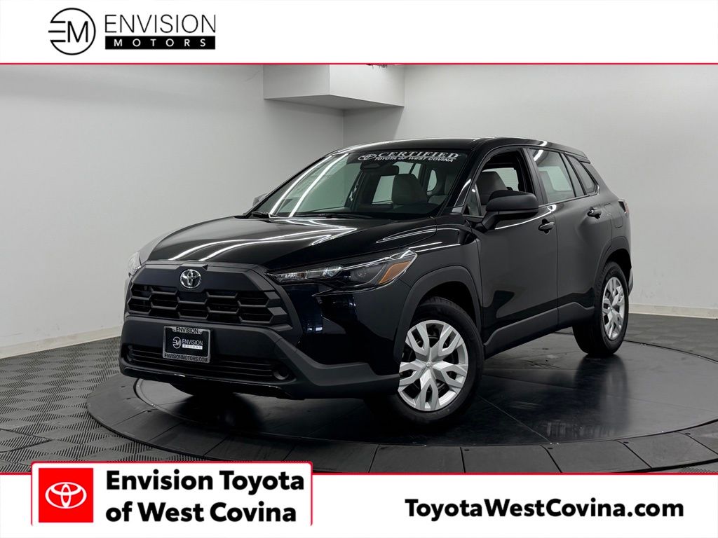 Jet Black 2026 Toyota Corolla Cross L FWD SUV / Crossover Front-Wheel Drive Continuously Variable Transmission
