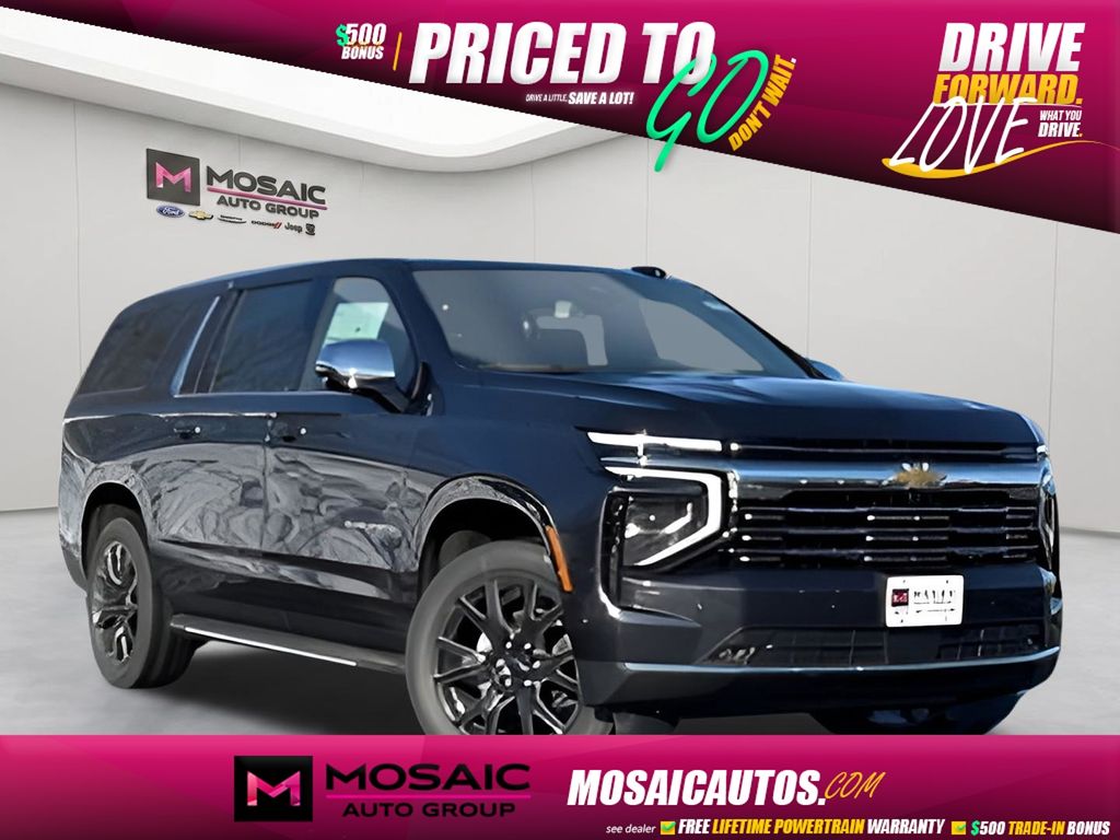 Dark Ash Metallic 2026 Chevrolet Suburban Premier 4WD SUV / Crossover Four-Wheel Drive