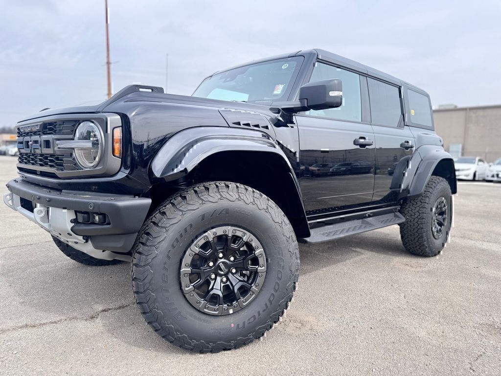 Shadow Black 2025 Ford Bronco Raptor 4WD SUV / Crossover Four-Wheel Drive Automatic