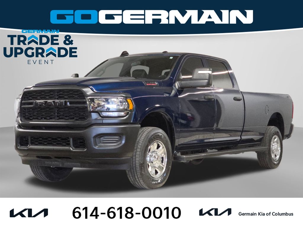 Patriot Blue Pearlcoat 2024 RAM 2500 Tradesman Crew Cab LB 4WD Pickup Truck Four-Wheel Drive 8-Speed Automatic